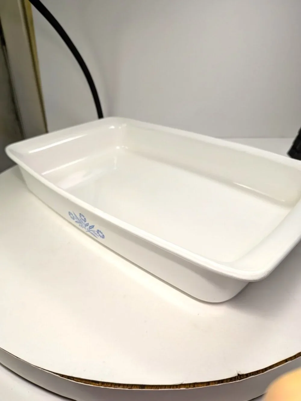 Vintage Corning Ware Cornflower Blue 2 3/4 QT Roasting Pan Baking Dish P-332